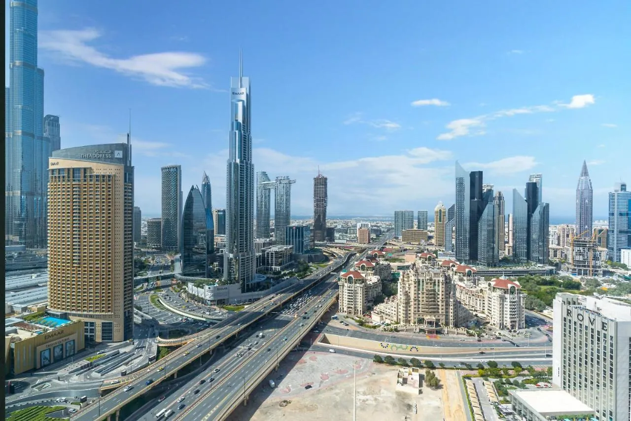 Appartamento City Skyline View I Direct Access To Dubai Mall